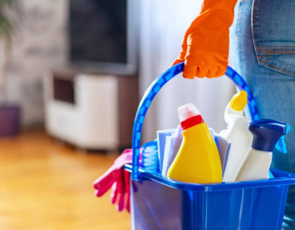 Professional house cleaners providing reliable service for clean healthy homes